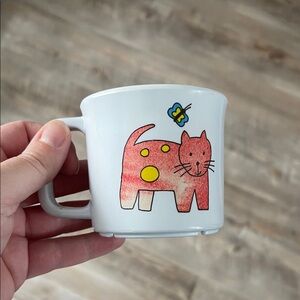 Selandia Designs cat & dog children’s cup - used